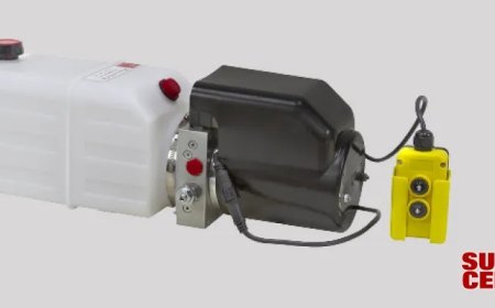 Hydraulic Power Pack For Double Acting Cylinders