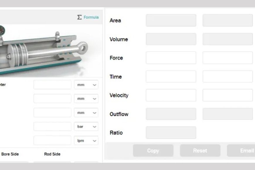 Hydraulic System Calculator Hydraulic Industry Fluid