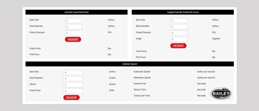 Bailey Hydraulic Calculator