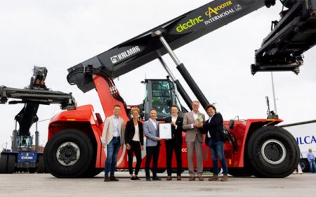 Leading the path towards sustainable progress, Cabooter sets the example by introducing our inaugural electric reach stacker