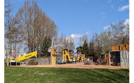 How Liebherr Serves as an Inspiration for Children: Launch of Adventure Playground at Ravensburger Spieleland