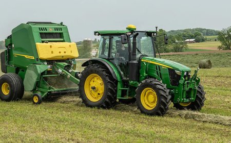 The latest John Deere 1 Series Round Balers combines speed and efficiency, all while gathering essential data about bale production.