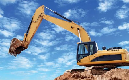 Hydraulic Excavator: Components, Types and Operation