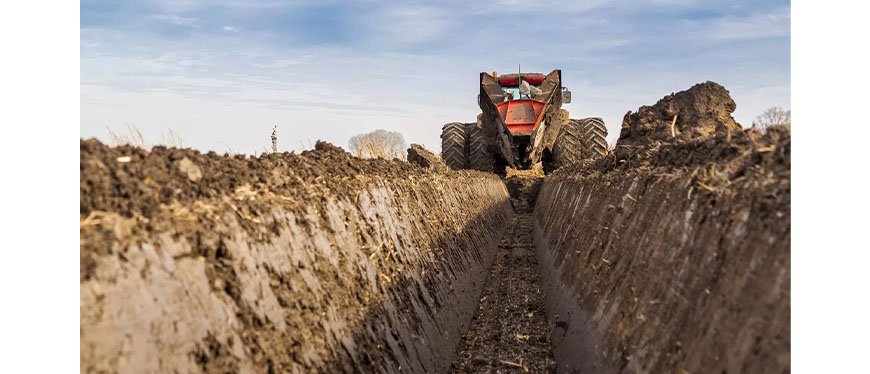 Hydraulic Working of Trenchers in Construction Industry