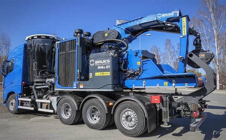 Brüks Siwertell introduces a new model of mobile wood chipper