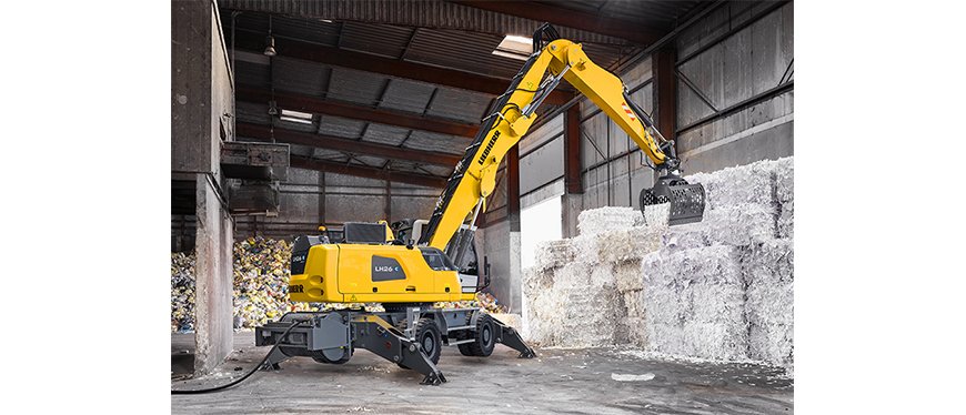 During Ecomondo 2023, Liebherr will showcase the LH 26 M