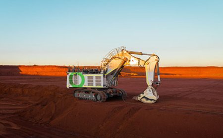 Fortescue introduces the inaugural operational electric excavator