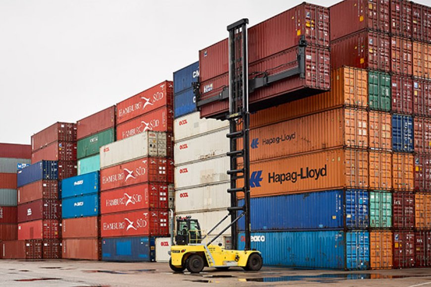 Empty Container Handler Electrical Hyster to Supply Electric Empty Container Handler to CARU Containers B.V
