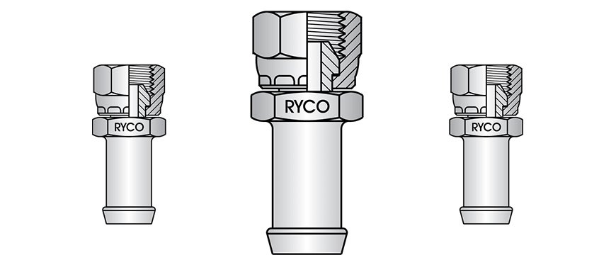 Return Coupling 33000 - Suction & Return Couplings - Hydraulic Industry | Fluid Power ...