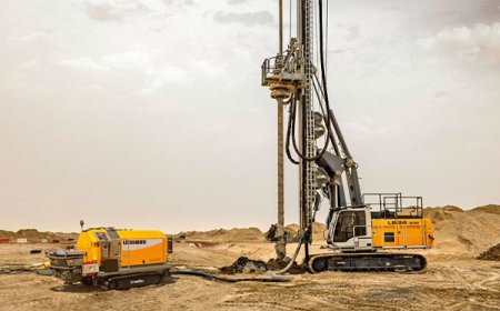 The spotlight at World of Concrete 2024 was on the Liebherr crawler concrete pump