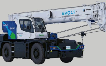 Tadano introduces the EVOLT eGR-250N
