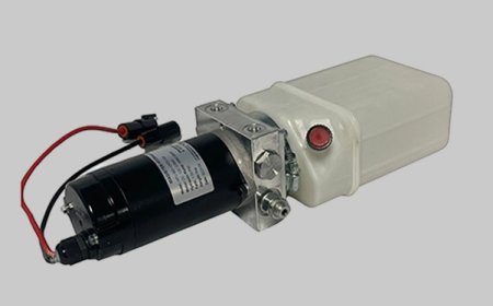 Bi-Directional Hydraulic Power Unit 12V DC Double-Acting