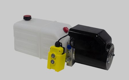 12v Dc Single Acting Hydraulic Power Pack