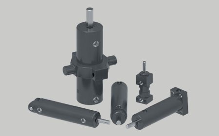 Hydraulic threaded cylinders