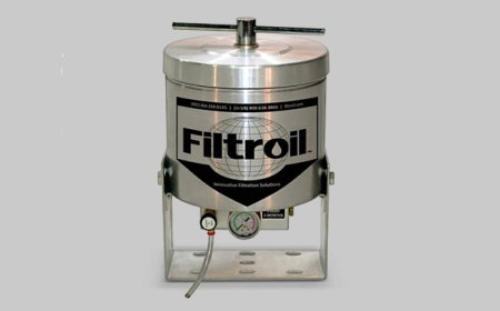 The Oil-Filtration System is Available in Three Different Sizes.