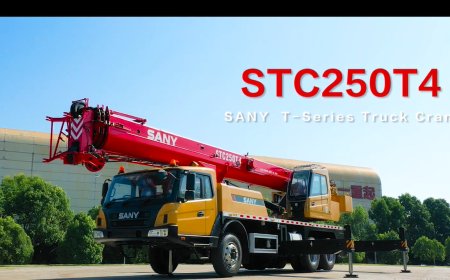 Sany T-Series Truck Crane STC250T4