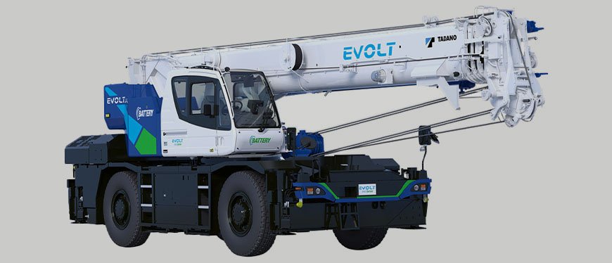 Tadano introduces the EVOLT eGR-250N