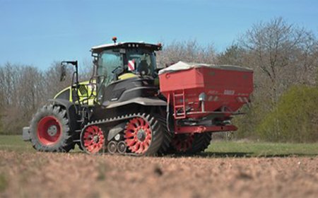 Utilizing The Axion Terra Trac As A Pivotal Tool For Spring Fertilization