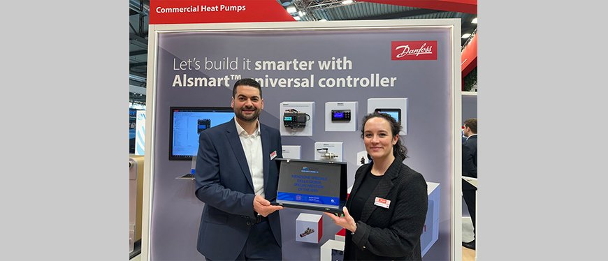 The MCE Excellence Award 2024 Is Claimed By The Danfoss Alsmart™ Universal Controller Platform