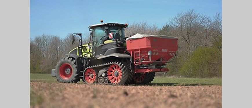 Utilizing The Axion Terra Trac As A Pivotal Tool For Spring Fertilization