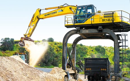 SUMITOMO excavator offer outstanding performance and fuel efficiency.