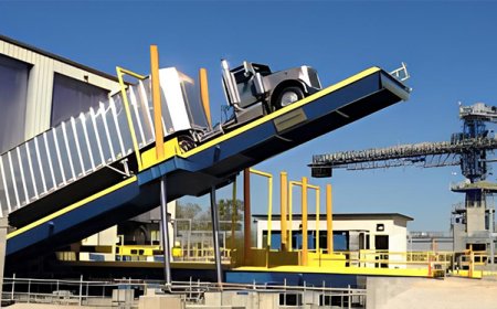 Elevated Truck Dumps Ensure Efficient Unload Cycles