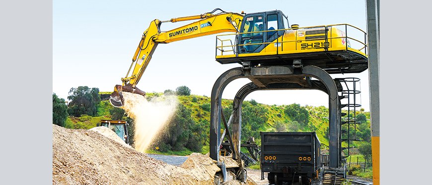 SUMITOMO excavator offer outstanding performance and fuel efficiency.