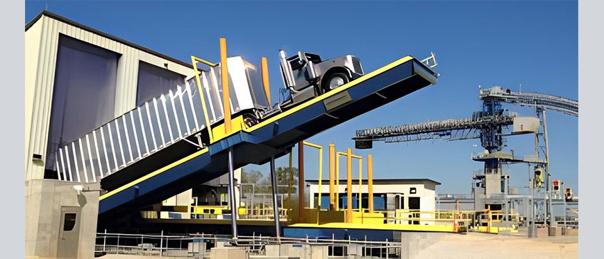 Elevated Truck Dumps Ensure Efficient Unload Cycles