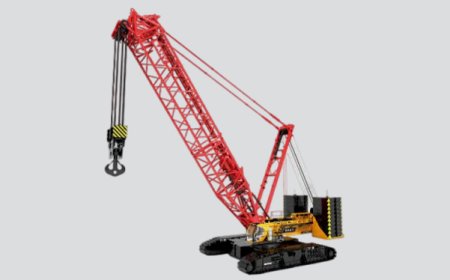 Over 350T Lattice Boom Crawler Crane