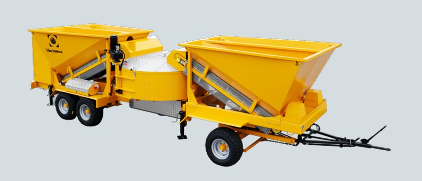 Wheel-Mounted Mobile Concrete Batching Plant