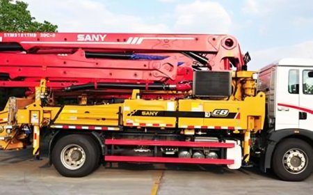 Truck-mounted Concrete Pump