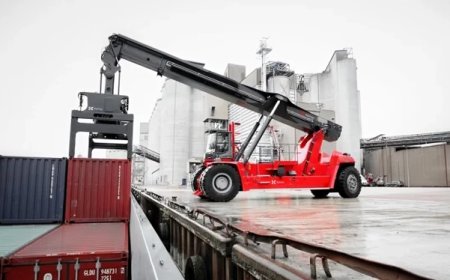 Gloria Reachstacker - Drive efficiency and reduce downtime