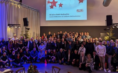 Roth Hydraulics from Eckelshausen celebrates its 80th anniversary