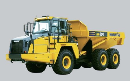 Articulated haul truck - HM300-5