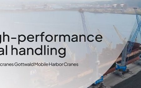 High performance coal handling with Konecranes Gottwald Mobile Harbor Cranes