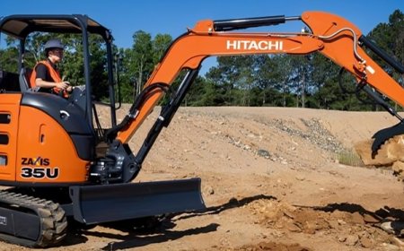 Hitachi's ZX35U-5N - Compact Excavator