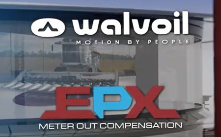 Walvoil EPX technology. The latest in hydraulic energy recovery.