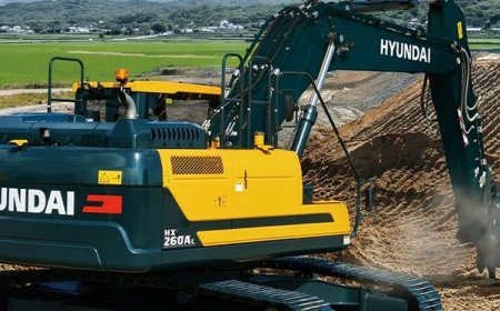 Hyundai's HX260A L 26 -Tonne Crawler Excavator