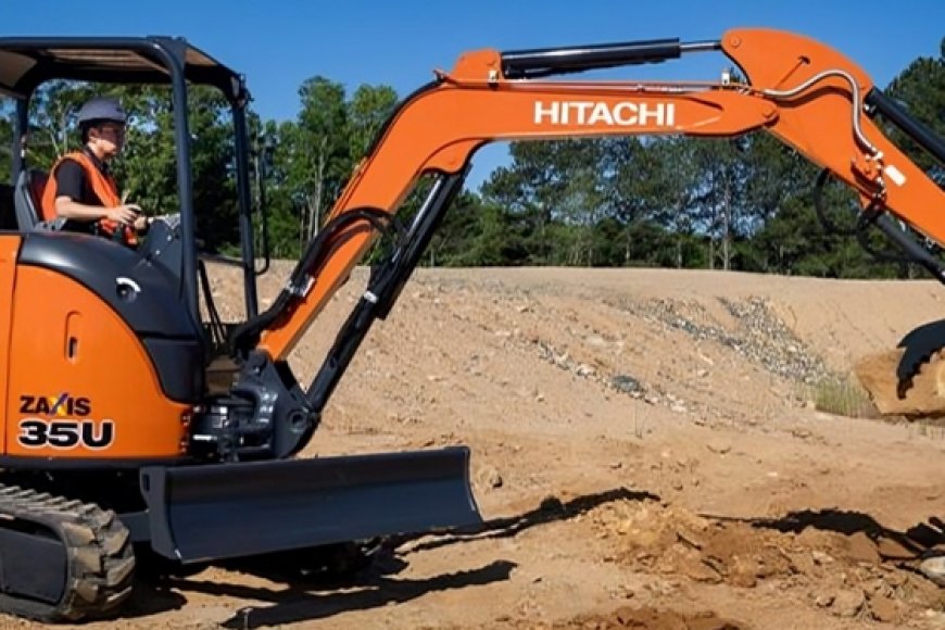 Hitachi's ZX35U-5N - Compact Excavator