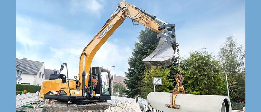 8 - 13.5T Small Excavator For Productive, Reliable And Comfortable