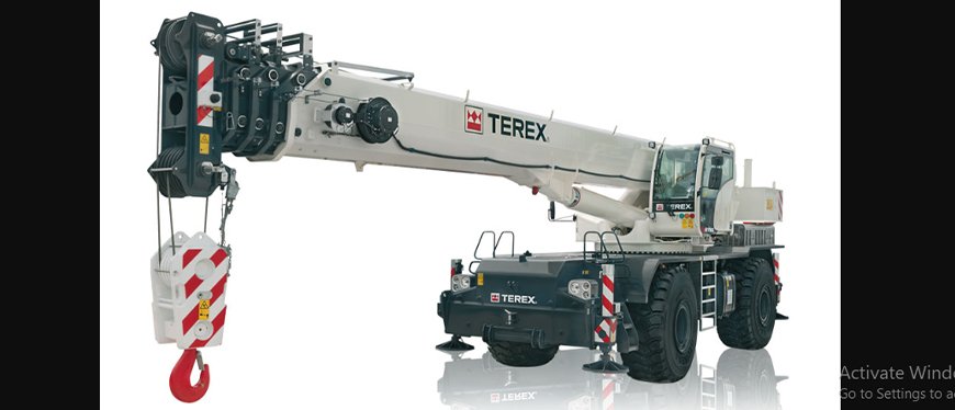 Enhance Performance With TRT 100US - Rough Terrain Crane