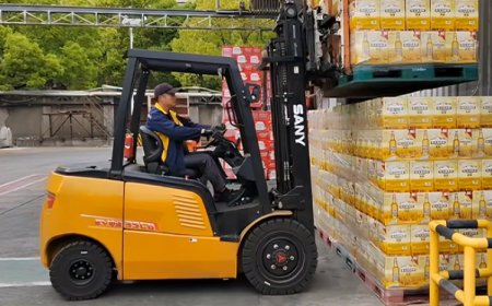 High voltage lithium battery forklift