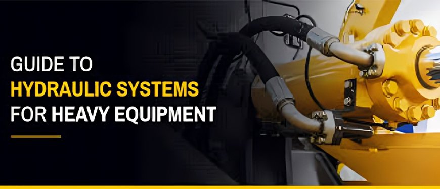 What are the common applications of hydraulic systems in construction equipment?