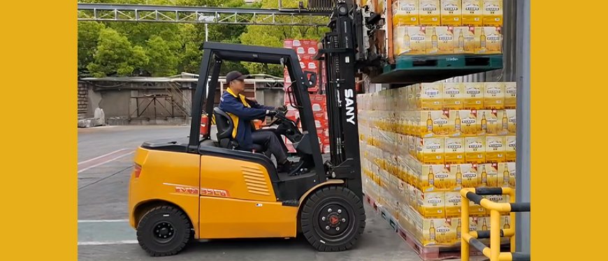 High voltage lithium battery forklift