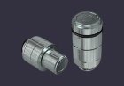 Flat Face Cartridge Coupling, Stainless Steel