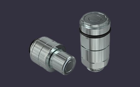 Flat Face Cartridge Coupling, Stainless Steel