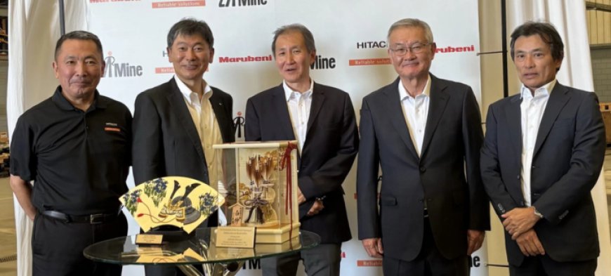 ZAMine Brasil, a Company Funded by Hitachi Construction Machinery and Marubeni, Held an Opening Ceremony