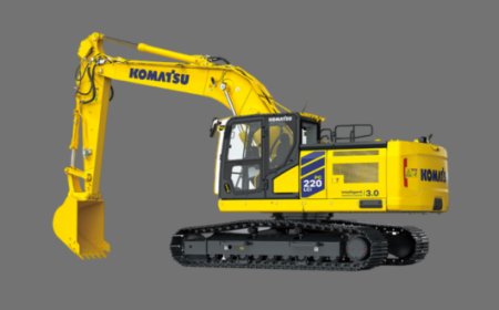 Komatsu to debut the new-generation PC220LCi-12 hydraulic excavator at bauma 2025