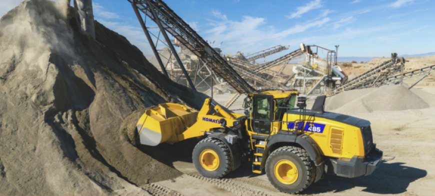 Komatsu introduces WA485-11 and WA475-11 wheel loaders
