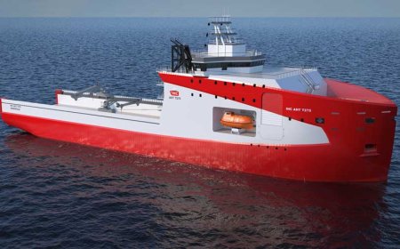 Anchor handling cranes with manipulator (AHTS)